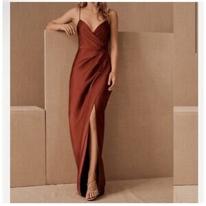 BHLDN Rust Maxi Dress